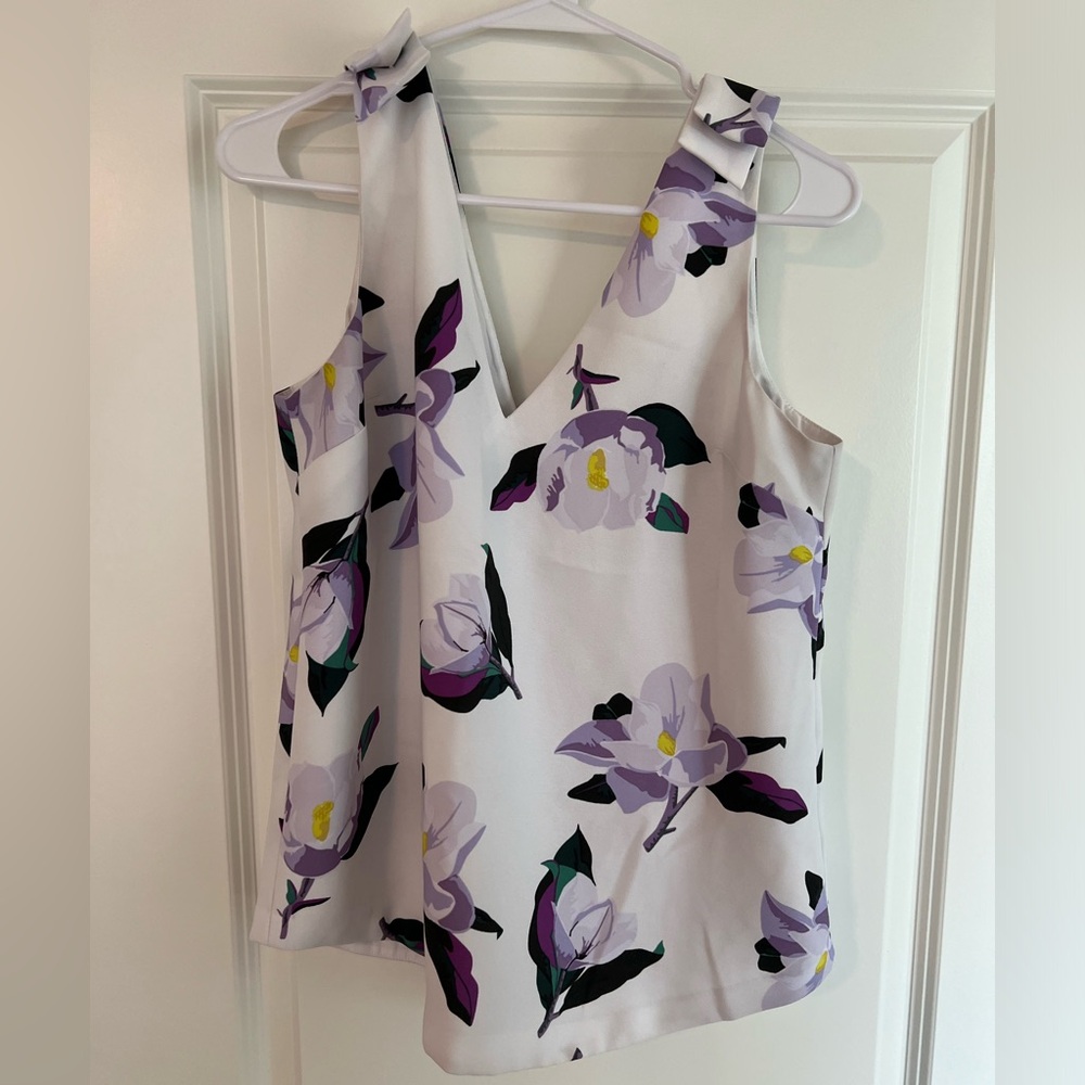Banana Republic Women’s Sleeveless Floral Blouse - Size Medium